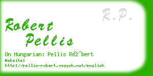 robert pellis business card